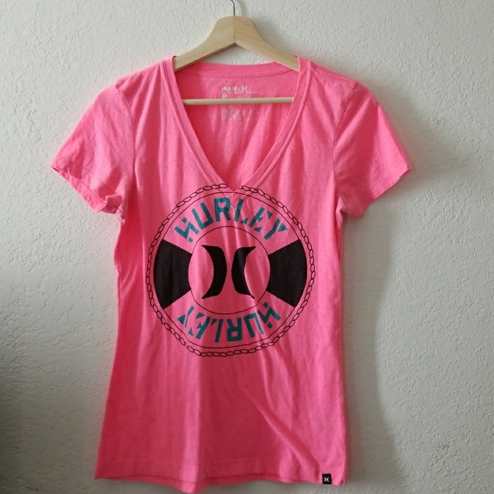 Pink Hurley Tee